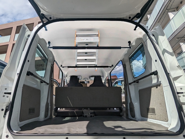 蝶つがいステー直留めタイプ 車内キャリア 2本セット