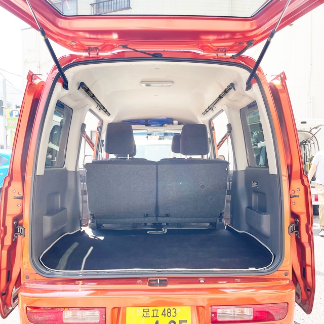 ダイハツ アトレーワゴン(5.6代目・S300・700系)サイドバー(左右2本セット) ATRAI 車内キャリア