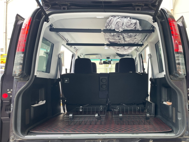 ホンダ バモス ホビオ サイドバー&スライドバー2本セット