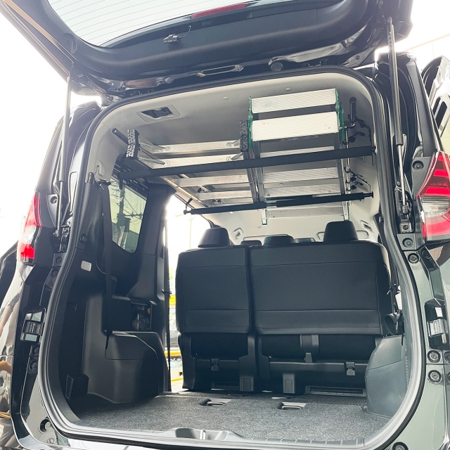 ノア/ヴォクシー専用クランクサイドバー&スライドバーセット