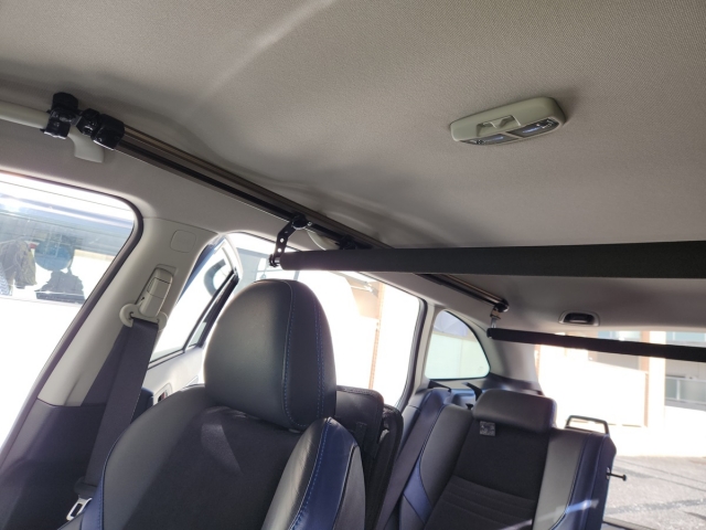 新2列シート車タイプ (2・3列目に手すりがある車種用) 車内キャリア